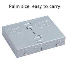 접이식 캠핑 고체 스토브 휴대용 야외 요리 미니, 1개, 1. grey