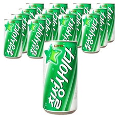 롯데 칠성사이다 캔, 190ml, 15개