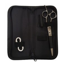 보거스 왼손전용 강아지 미용가위 7인치 일자 가위 애견가위 헤어관리 펫가위 반려동물 강아지가위세트 dew+9259KW