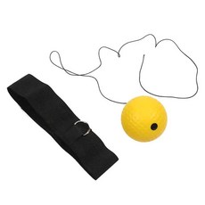 배모양의 PU 스피드 백 복싱 펀칭 회전 운동 피트니스 훈련 가죽 팽창식, 06 Only Yellow Ball