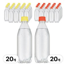 라인바싸 탄산수 PET 레몬+자몽, 500ml, 40개