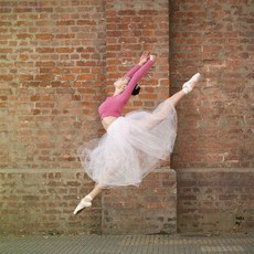 롱 발레 튜튜 스커트 여성용 무용 연습 공연용 쉬폰 댄스복 플레어 발레복