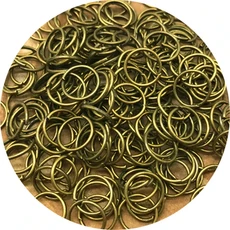 4/6/8/10mm 금속 오픈 점프 링 쥬얼리 용 분할 링 커넥터 DIY 쥬얼리 결과 쥬얼리 만들기 용품 만들기, 05 Bronze, 04 4mm 500pcs