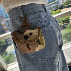 휴대용 카모 레저 파우치 힙색 - 산책가방 등산 필수품, 1개, 상세페이지 참조