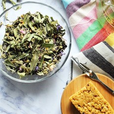正心堂 花茶：薰衣草洋甘菊複方 無咖啡因放鬆精靈 花草茶批發特調, 1個, 夏日初戀75克