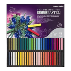 雄獅 SIMBALION 硬式粉彩 HP-12/24/36/48 12/24/36/48色, 1個, HP-48 雄獅硬式粉彩48色