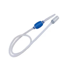 수족관 물 필터 사이펀 실내외 어항 청소기 휴대용 진공 도구