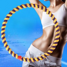 줄 밧줄 훌라후프 뱃살 복부 피트니스 지압 다이어트, 1개, 2kg 훌라후프, 1kg
