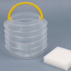 Oce 접이식 붓 세척 미술 물통 붓 빨래 화구 자바라 물통