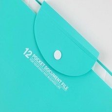 짱이상회 도큐먼트 파일 민트 A4 파일백