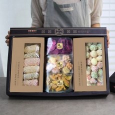 명절선물세트 궁중한과 8호 유과 거래처답례품, 1.25kg, 1세트