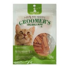 애묘간식 구루머스 미니미니 치킨져키 70g, 1개, 치킨