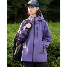 美式復古衝鋒衣外套 防風防水外套 登山騎車薄外套