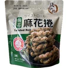 馥珍軒 海苔麻花捲 (獨立包裝 酥脆海苔 經典零食), 110g, 1包