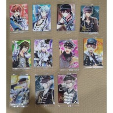 Bandai idolish7 偶像星願 雙面卡片 金箔系列, 1個, 卡片5