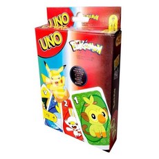 台灣現貨多款UNO桌遊卡牌，經典聚會遊戲，多種主題可選，快速出貨, 寶可夢, 1個