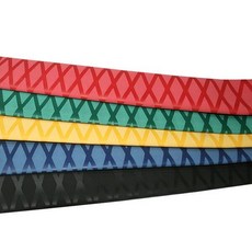 열수축 튜브 수축튜브 수축 고무 컬러 손잡이 교체 낚시대 낚싯대 그립 방수 절연 미끄럼방지, 블랙(50cm)-20mm