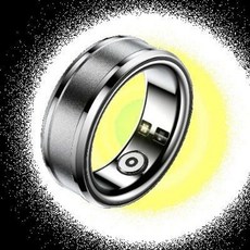 스마트 링 건강 모니터링 헬스 심전도 수면 갤럭시 반지 패션, 은색 18, 1개