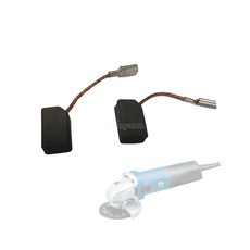 ES산업 앵글그라인더 G604 / G704/G805 용 카본 브러쉬 1조 (2ea)