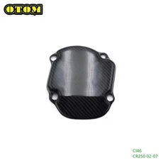 정시출고 품질보증 오토바이 액세서리 점화 커버 혼다 CRF250R CRF250X CR125 CRF450R 용 탄소 섬유 마그네, 03 CI46, 01 China Mainland