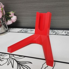 腳支腳 自行車腳撐山地公路車曲柄停車架路邊撐立腳架車梯支架配件, 紅色款, 1個