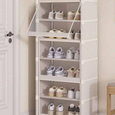 커버 수납장 원룸수납장 수납정리함, 5단 화이트, 화이트 5단