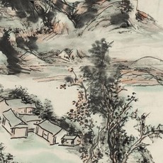 대가 클래식 미술관 고화질 종이 복사 장식 그림, 1. Rice paper