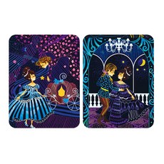 동화속 신데렐라 따라그리기 홈스쿨링 유아미술 페이퍼 손자선물 선물 아기