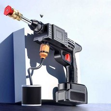 고압세척기 호스 자동차 튜브 세차건 고압건 세차기, 9시리즈 터보+ 배터리1+ 5m 호스