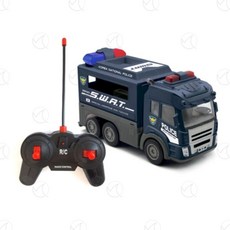 무선조종 경찰차 장난감 경찰트럭 RC카 출동 리모컨