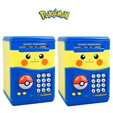 알라딘상사 포켓몬스터 자동 비밀금고, 파란색, 2개