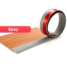 카펫에서 타일 바닥으로의 전환 스트립 내마모성 자가 접착 엣지 트림 디바이더, 1개, 7. 35 x 5mm-Grey