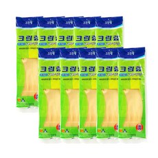크린랲 크린랩 식품전용 고무장갑 10개 중/대/특대, 중(M)