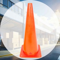 46cm 스포츠콘 18in 오렌지 드리블훈련 마커콘 필드마커 학교체육용품 패스훈련 스피드훈련