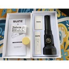 【多巴胺潛水照明燈】Scuba YD - RD90V2 2000流明手電筒 (送手繩、潤滑油) 含保固, 黑色