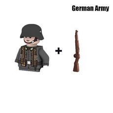WW2 군대 빌딩 블록 피규어 군인 크리스마스 미니 호환 영국 액션 소년을위한 선물 소련, 1 Pcs 12