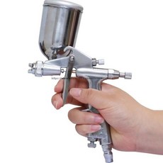 호환 스프레이건 미니 중력 에어브러시 Auarita F3 전문 자동차 도구 125cc 페인트 좁은 영역 페인팅에 최, 한개옵션0