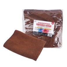 크리너 디디샵 경편 초극세사 커피색 10매입 40x40, 본상품