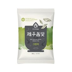 포모나 제주봄빛 그린티 파우더 500g 녹차 가루 라떼, 1개