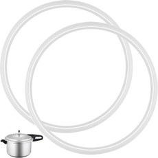 MEOTOT 2PCS 28cm 압력솥 유연한 실리콘 개스킷 교체 부품은 알루미늄 합금 및 스테인리스 스틸 조리기구에 적합합니다