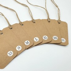 의류 사이즈스티커 XXL