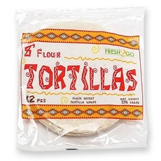 냉동 또띠아 또르띠아 8인치 12장 576g, 4개