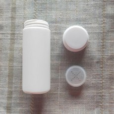 嬰兒爽身粉分裝罐 - DIY痱子粉/散粉/蜜粉分裝瓶 (現貨 實體拍攝), 1個, 白色