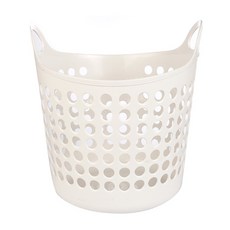 [모던하우스 광주역점] 화이트빨래바구니 대_BG153100