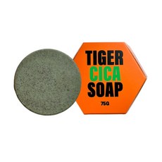 온고리즘 타이거 시카솝 어성초 티트리 유황 병풀 노니 호랑이 비누, 75g, 2개입