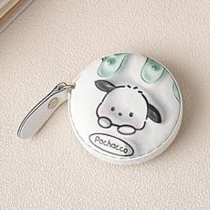 마카롱 캐릭터 미니 줄자, 1개, 화이트 포차코 (Pochacco)