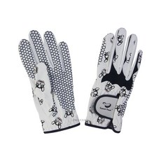 卡通機器狗高爾夫手套 兒童女士款 防滑透氣, 1個, 女士19碼1雙