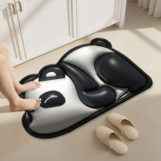 디심플 흡수빠른 부엌 싱크대 앞 발매트, 1개, 3D팬더