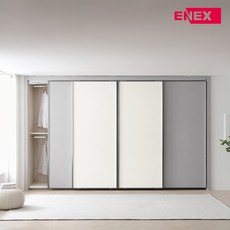 에넥스 E0 PET 리니아 슬라이딩 붙박이장 330cm 11자, 색상조합
