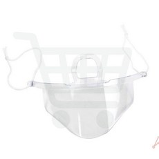 마스크 10p 조리용 위생 식당 주방용 투명 비말 차단 식품 요리 업소용 세트 입가리개